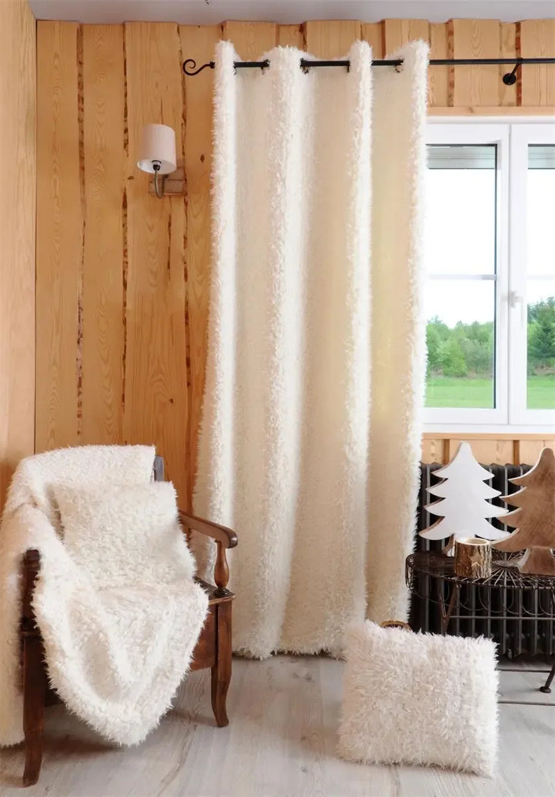 Rideaux Fourrure - Maison Étoffes & Co