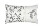 Coussin Clarine Écru 30x50 cm: Touche de Douceur et Élégance - Maison Étoffes & Co