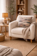 Coussin Rallye Rose - Maison Étoffes & Co