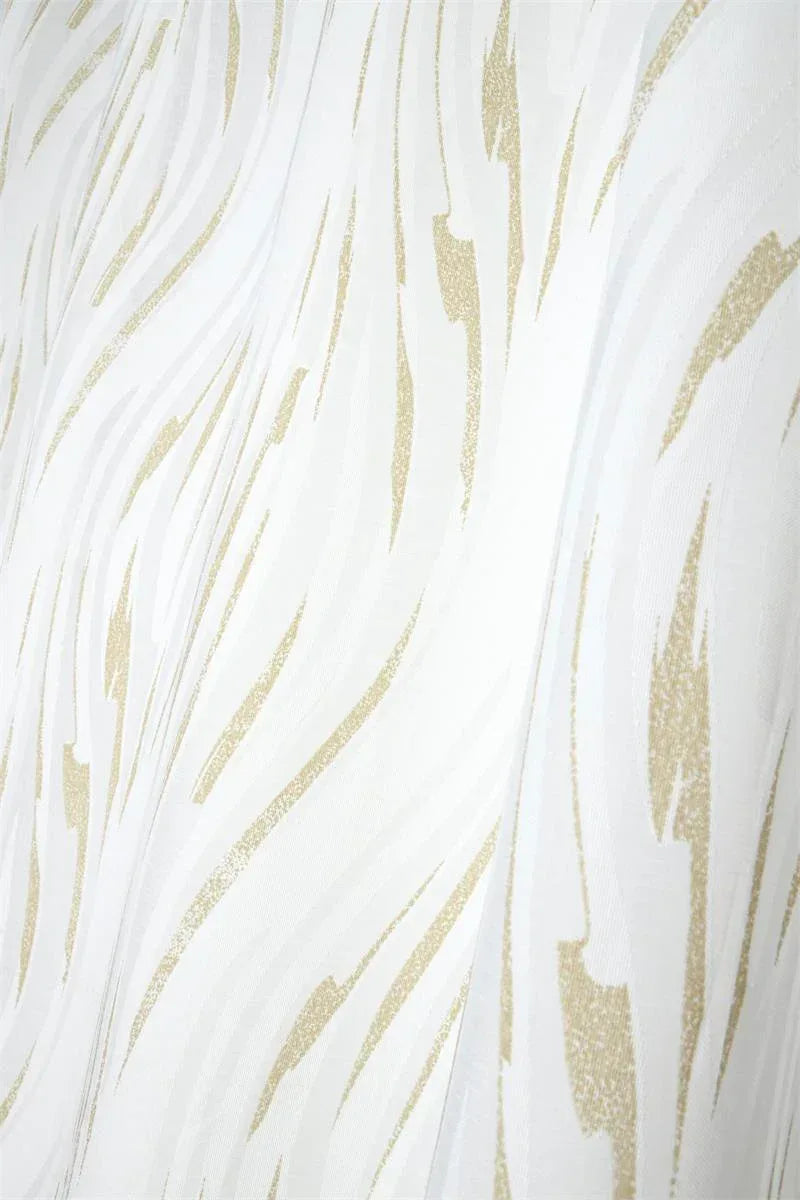Voilage Arpège 140 x 260 cm à oeillets Noir Ø 40 mm - Maison Étoffes & Co