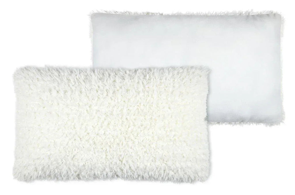 Coussin Mouton Blanc 50x80 cm : Douceur et Confort Absolu - Maison Étoffes & Co