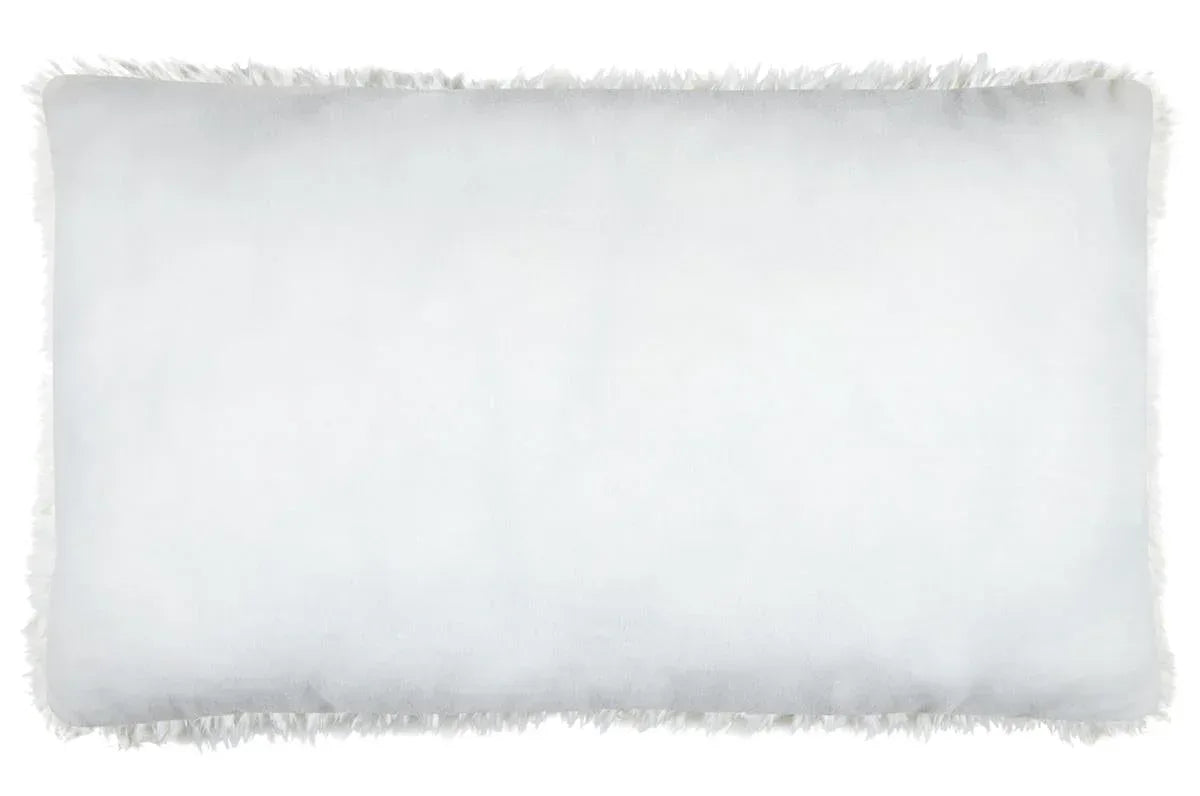 Coussin Mouton Blanc 50x80 cm : Douceur et Confort Absolu - Maison Étoffes & Co