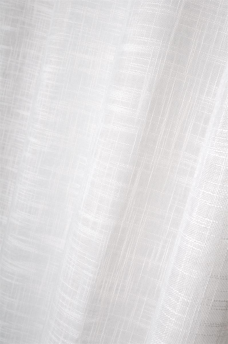 Voilage Ontario 135 x 260 cm à Oeillets Ø 40 mm Noir - Maison Étoffes & Co