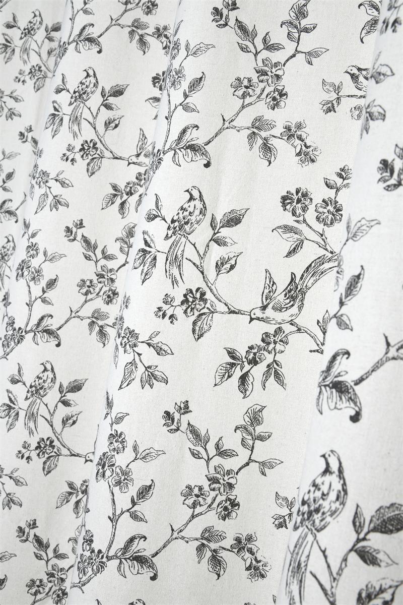 Rideau Aspect Lin Clarine Écru 140 x 260 cm - Élégance Naturelle