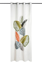 Rideau Kentia 140x260 cm - Motifs Feuilles Exotiques & Reliefs Chic